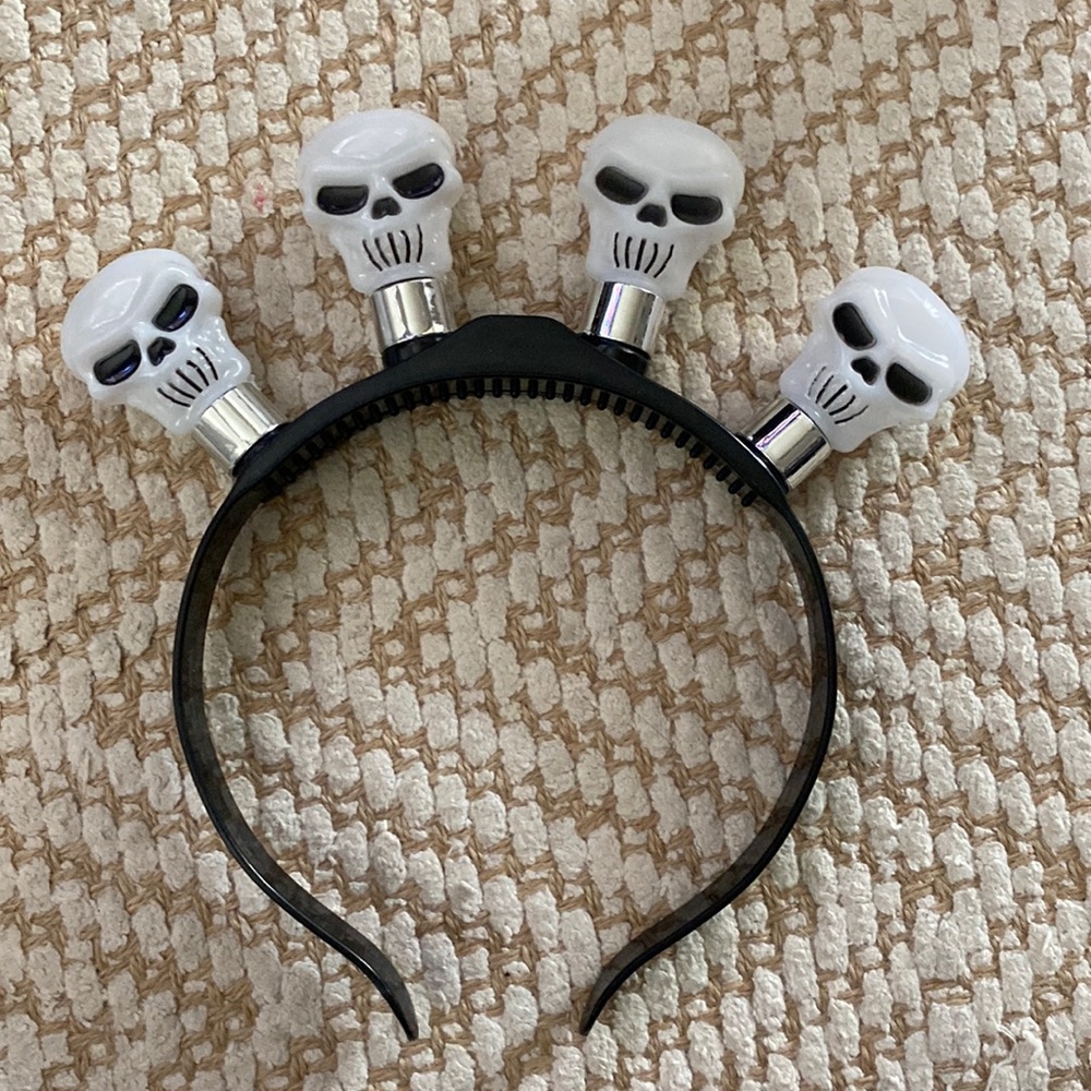 Halloween Skelton headband